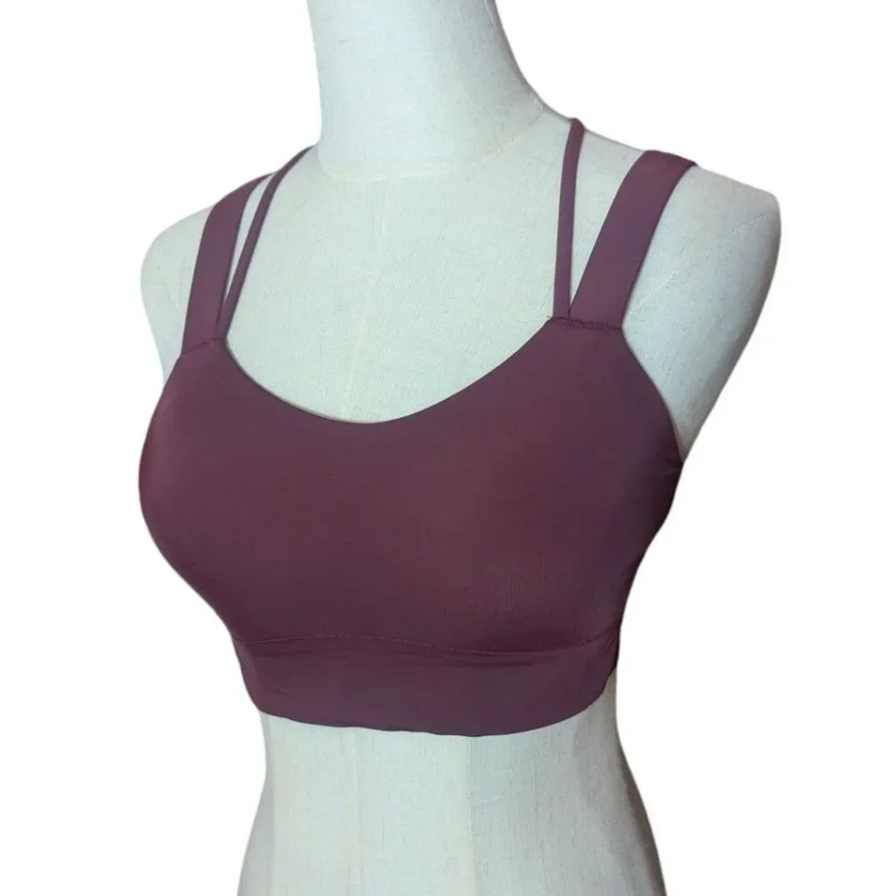 lululemon athletica Burgundy Sports Bra - Picture 3 of 7